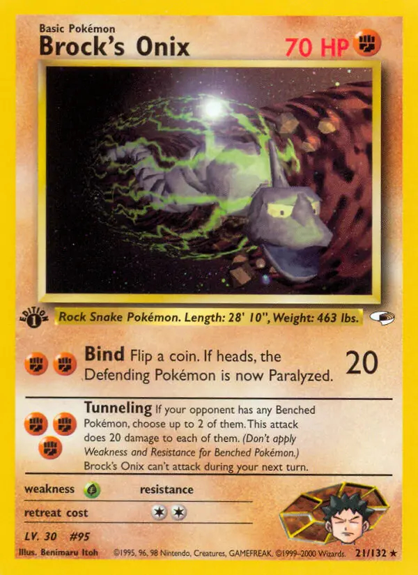 Image of the card Brock's Onix