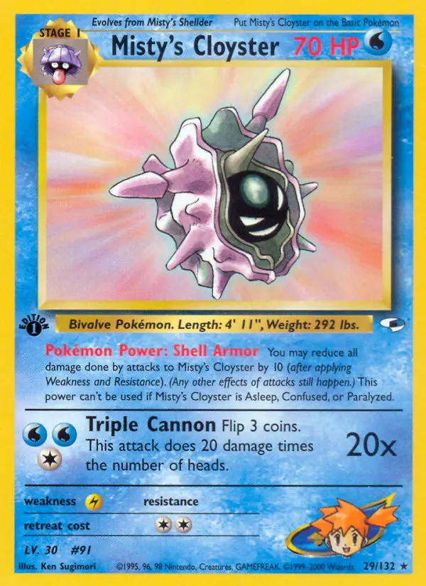 Image of the card Misty's Cloyster