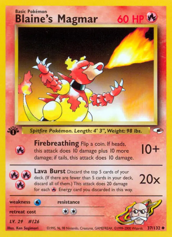 Image of the card Blaine's Magmar