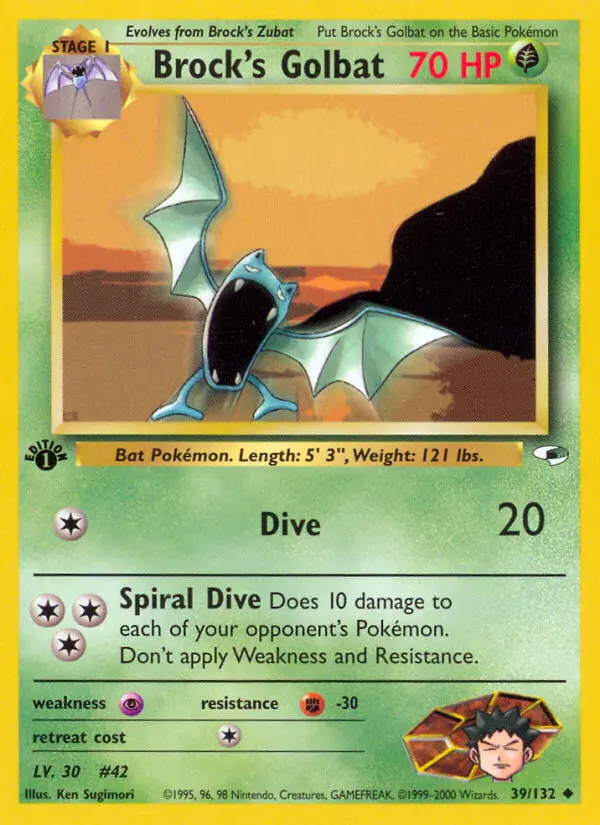 Image of the card Brock's Golbat