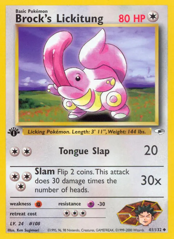 Image of the card Brock's Lickitung