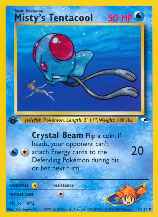 Image of the card Misty's Tentacool