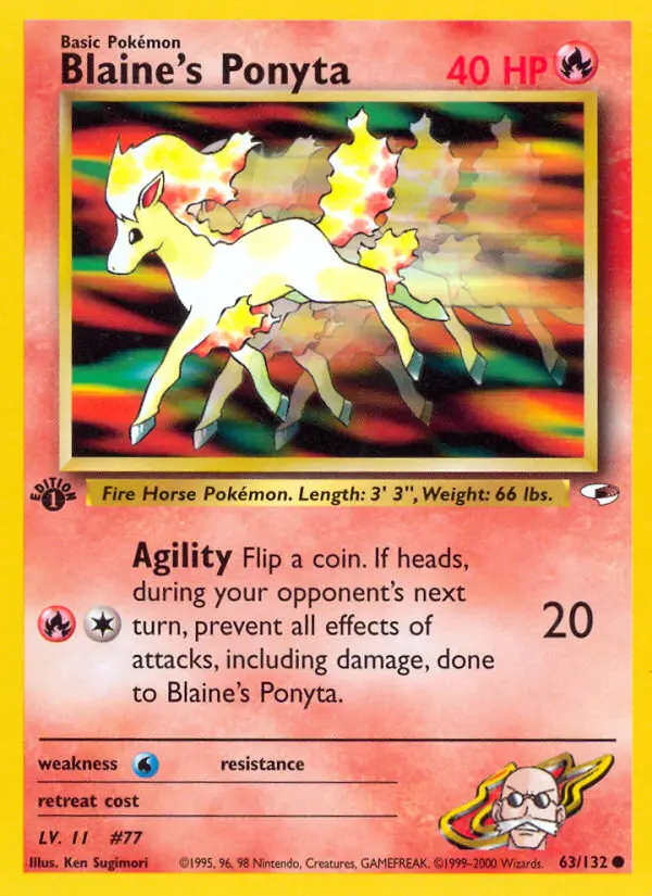 Image of the card Blaine's Ponyta