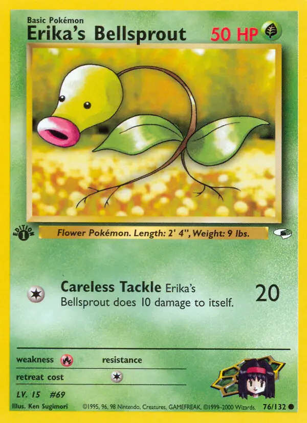 Image of the card Erika's Bellsprout