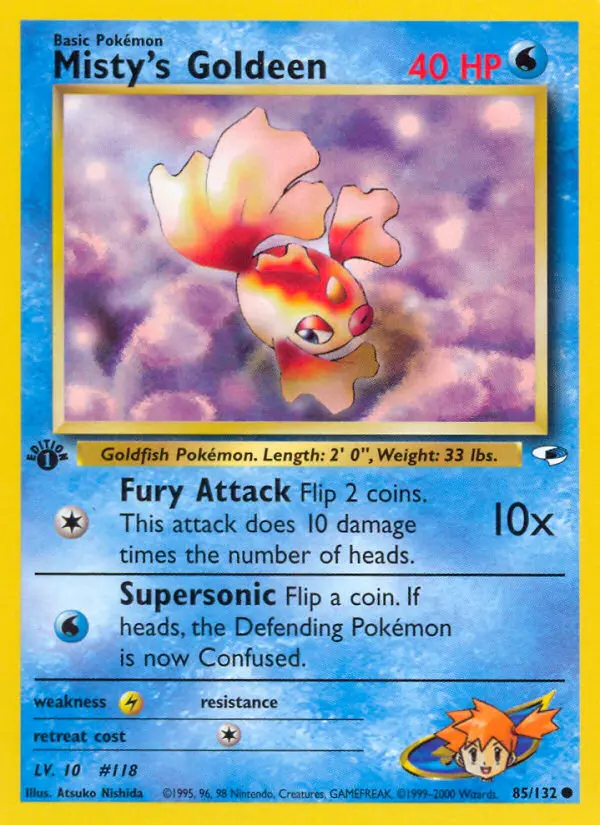 Image of the card Misty's Goldeen