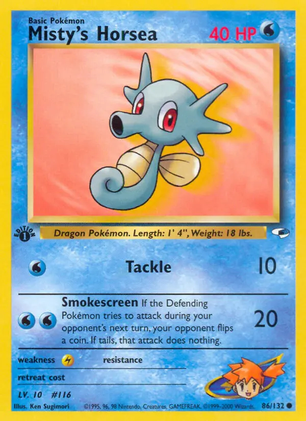 Image of the card Misty's Horsea