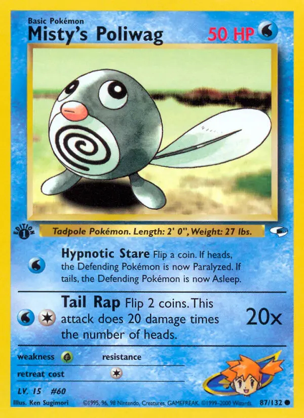 Image of the card Misty's Poliwag