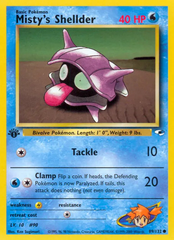 Image of the card Misty's Shellder