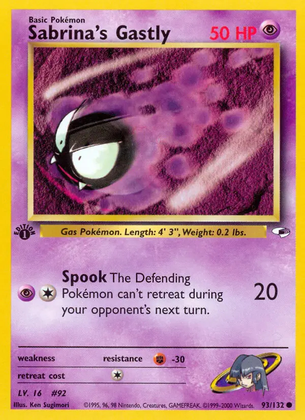 Image of the card Sabrina's Gastly
