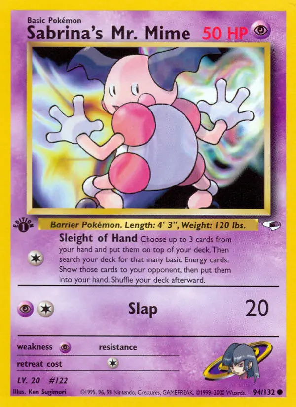 Image of the card Sabrina's Mr. Mime