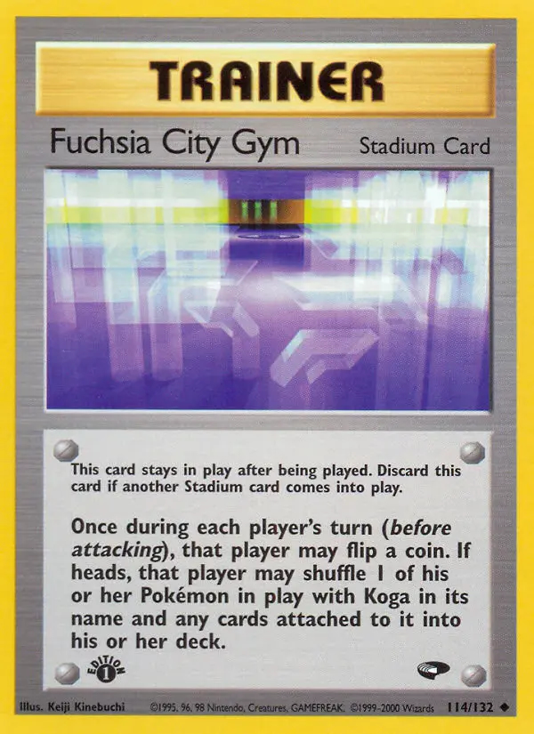 Image of the card Fuchsia City Gym