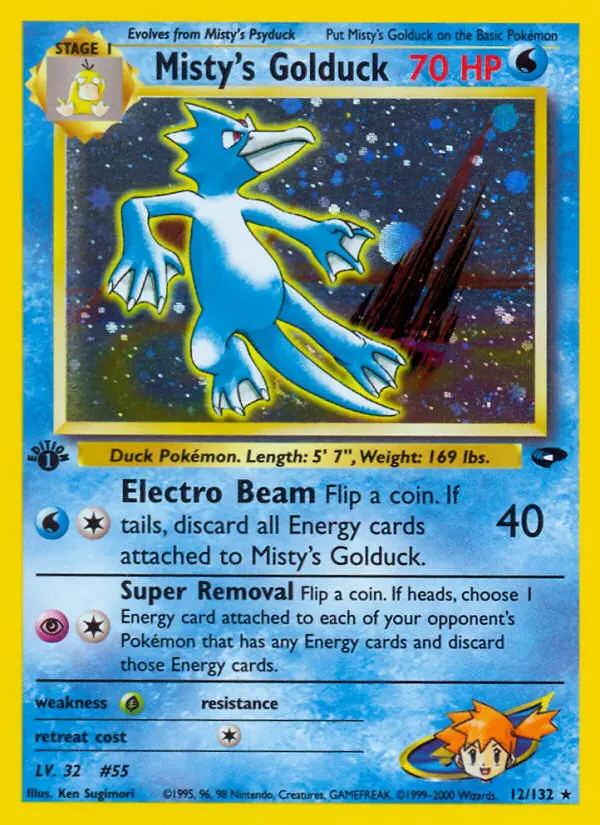 Image of the card Misty's Golduck