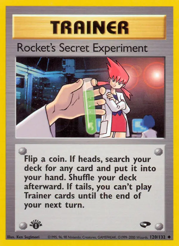 Image of the card Rocket's Secret Experiment