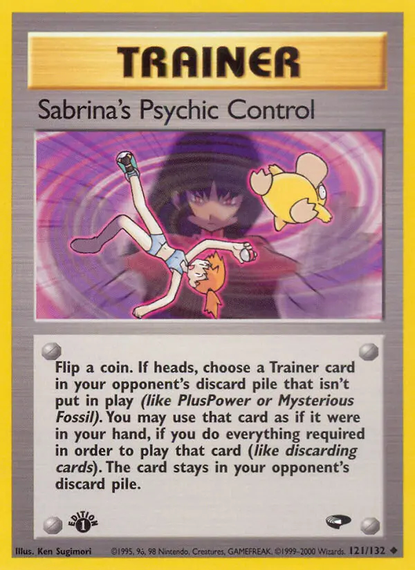 Image of the card Sabrina's Psychic Control