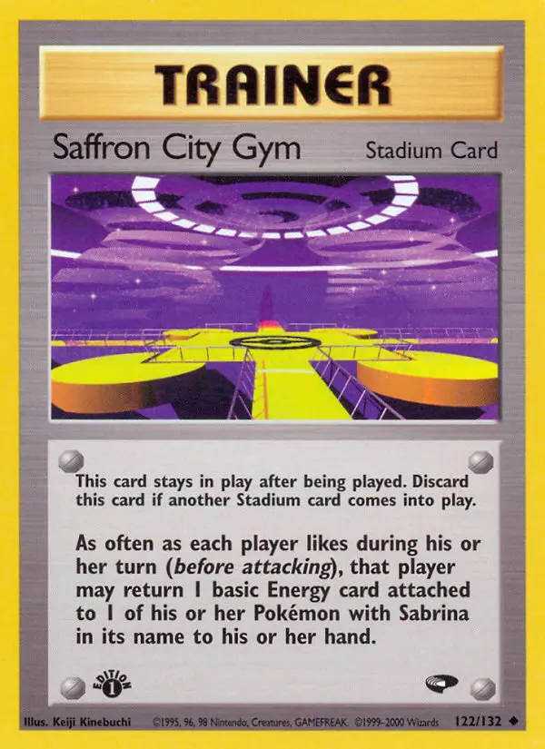 Image of the card Saffron City Gym