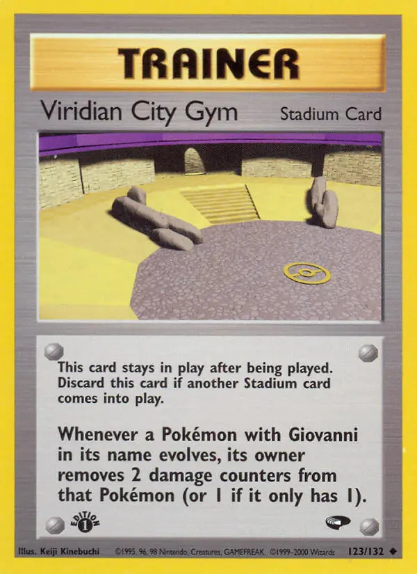 Image of the card Viridian City Gym