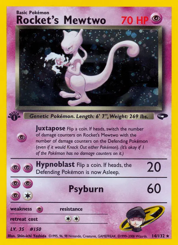 Image of the card Rocket's Mewtwo