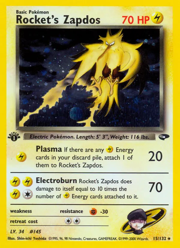 Image of the card Rocket's Zapdos