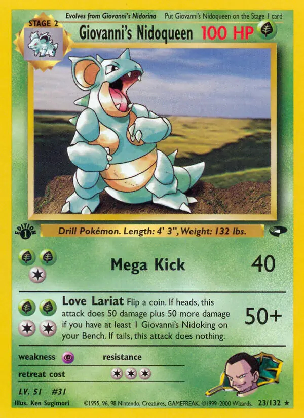 Image of the card Giovanni's Nidoqueen