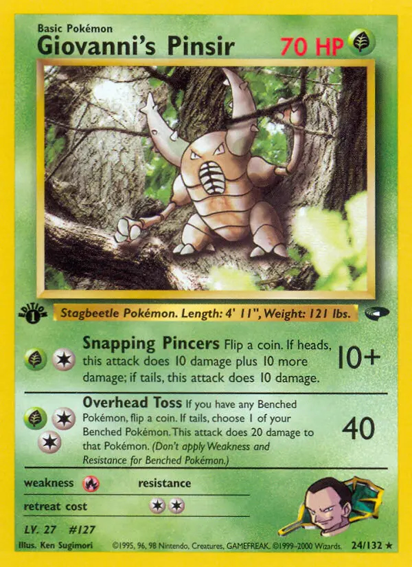 Image of the card Giovanni's Pinsir