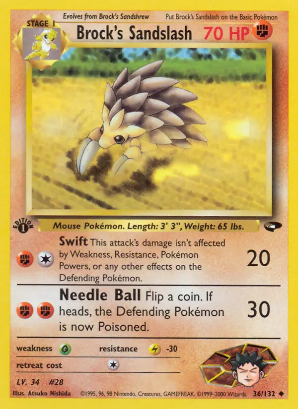 Image of the card Brock's Sandslash