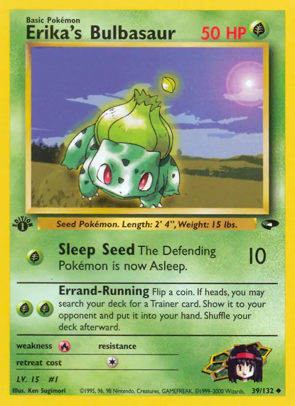 Image of the card Erika's Bulbasaur