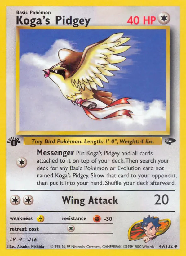 Image of the card Koga's Pidgey