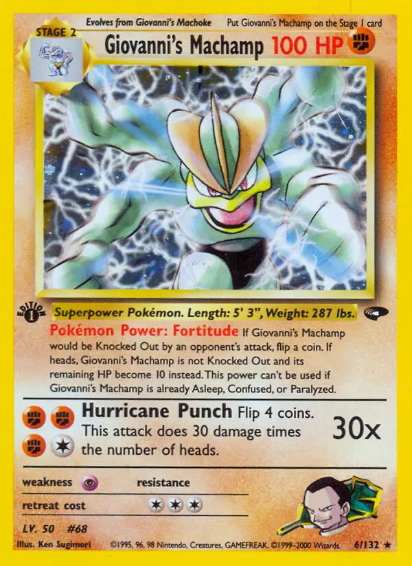 Image of the card Giovanni's Machamp