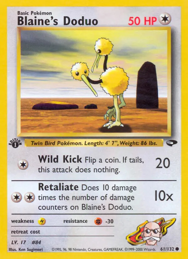 Image of the card Blaine's Doduo