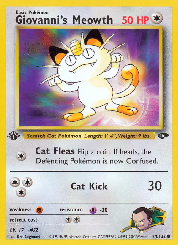 Image of the card Giovanni's Meowth
