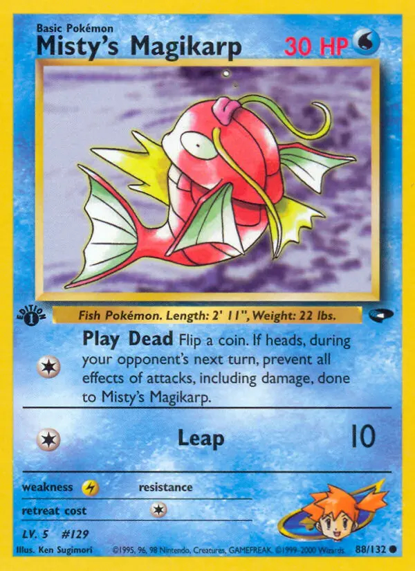 Image of the card Misty's Magikarp