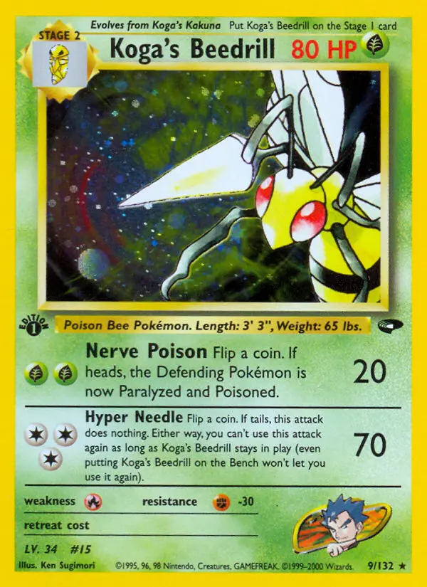 Image of the card Koga's Beedrill