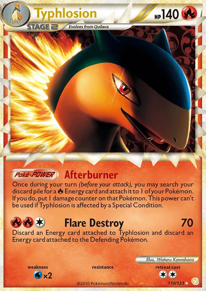Image of the card Typhlosion