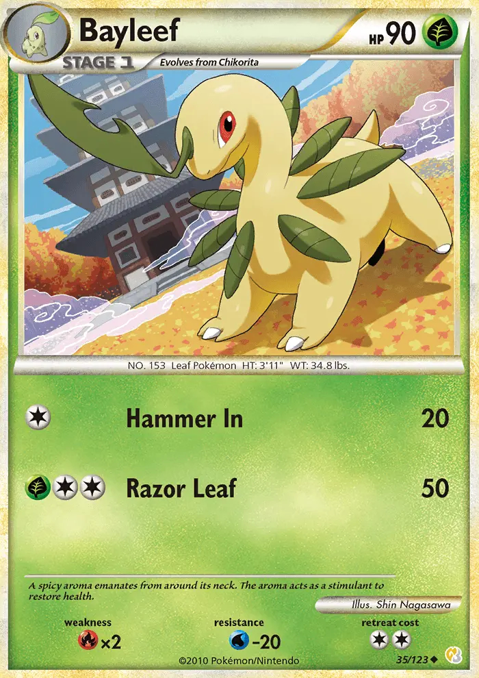 Image of the card Bayleef
