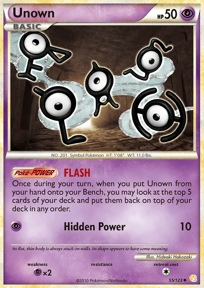 Image of the card Unown