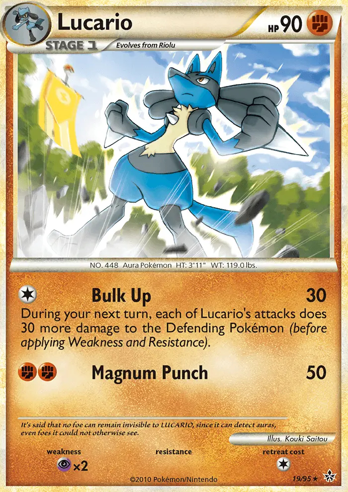 Image of the card Lucario