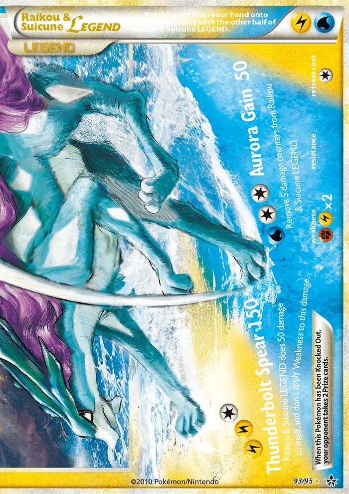 Image of the card Raikou & Suicune LEGEND