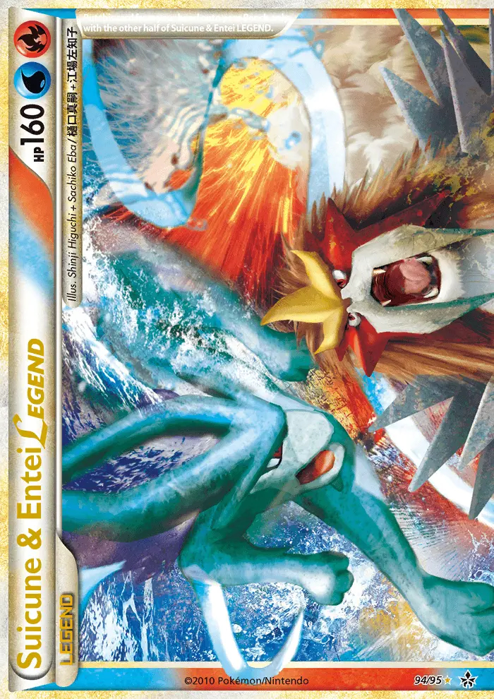 Image of the card Suicune & Entei LEGEND