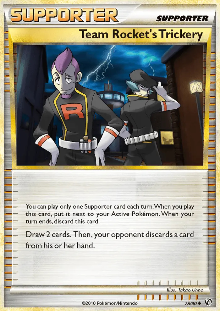 Image of the card Team Rocket’s Trickery