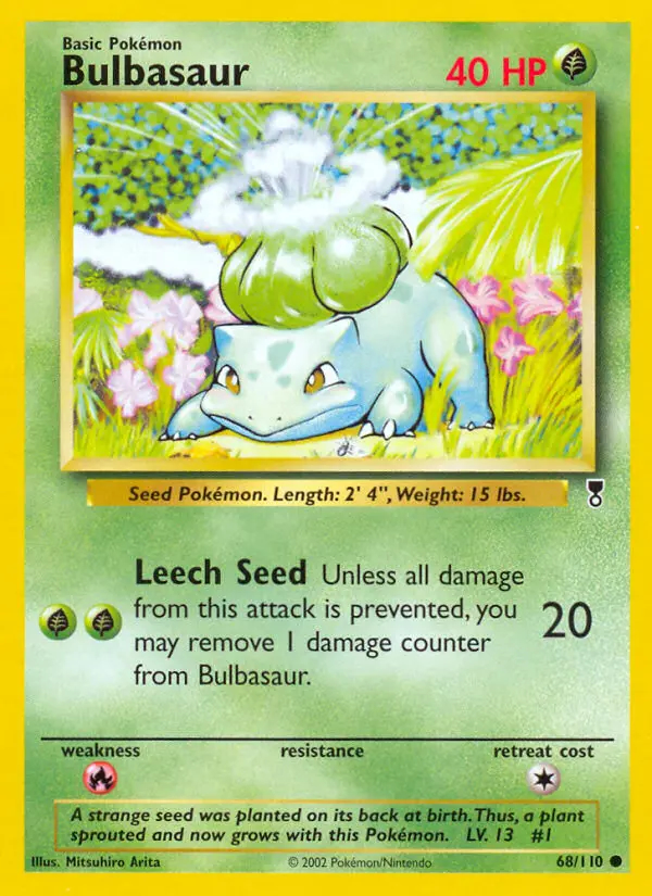 Image of the card Bulbasaur