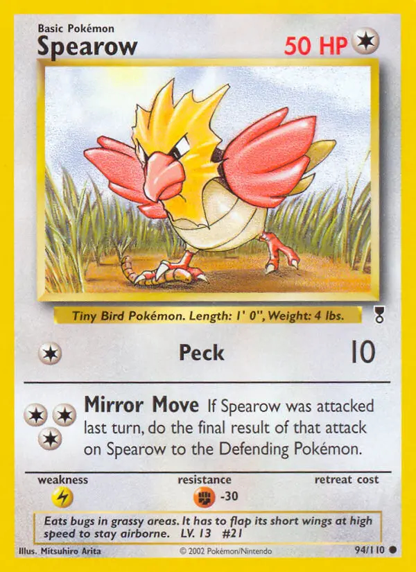 Image of the card Spearow