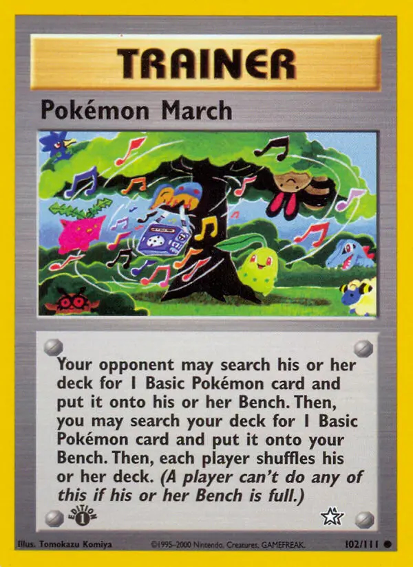 Image of the card Pokémon March