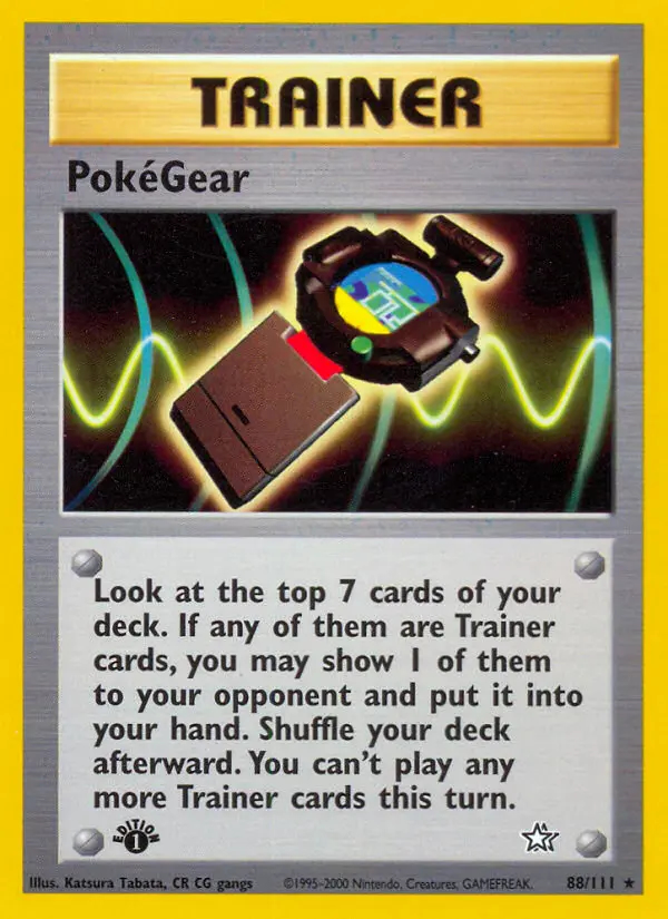 Image of the card PokéGear
