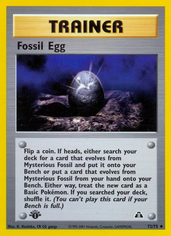 Image of the card Fossil Egg