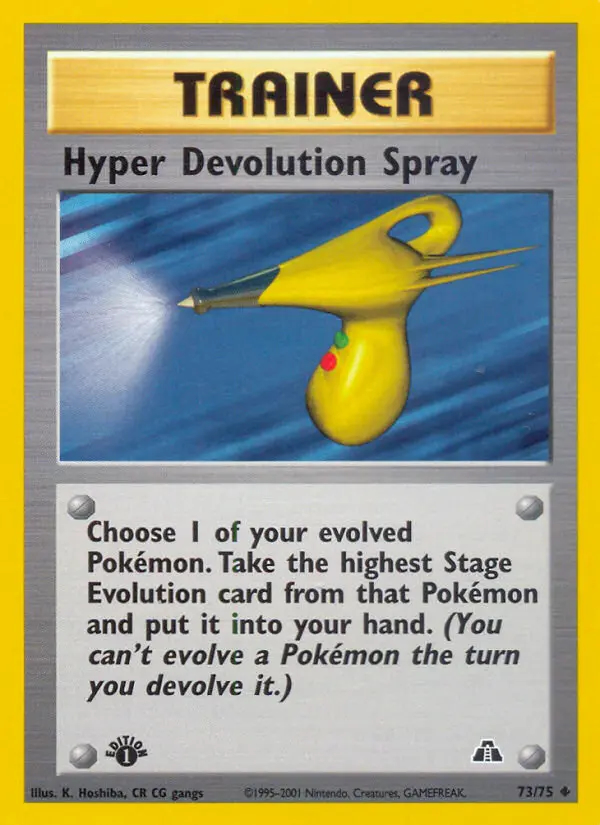 Image of the card Hyper Devolution Spray