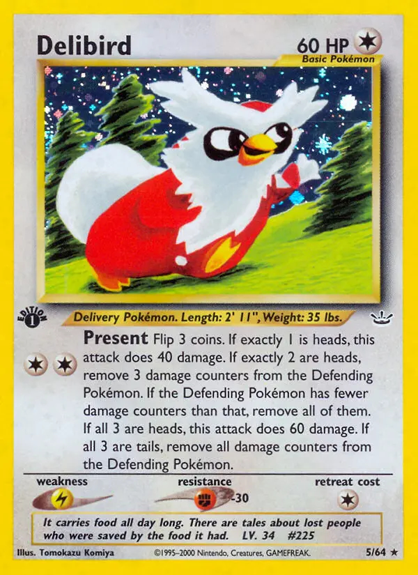 Image of the card Delibird