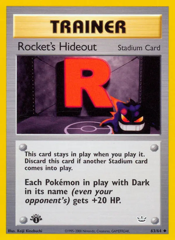 Image of the card Rocket's Hideout
