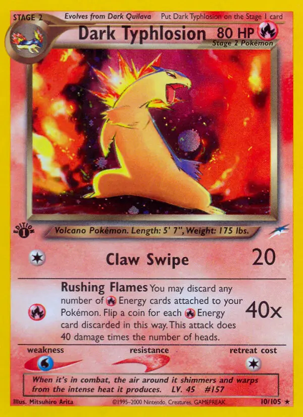 Image of the card Dark Typhlosion