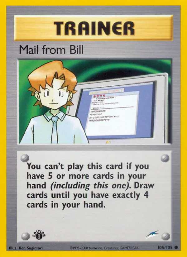 Image of the card Mail from Bill