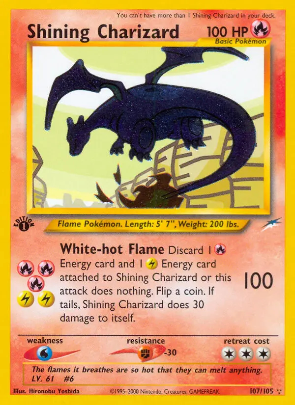 Image of the card Shining Charizard